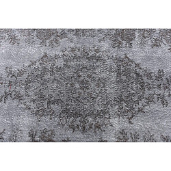 Vidal Tapis de laine 277x175 gris Ultra Vintage pas cher