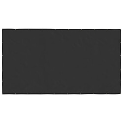 vidaXL Filet Remorque PEHD 2.5x4.5 m Noir