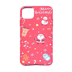 Universal 1PC Case de téléphone givré à la mode Case de protection de chute de téléphone mobile Christmas Impression de téléphone Santas Compatible pour iPhone 11 Pro Max