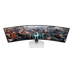 Ecran PC Gaming Samsung Odyssey OLED G93SC 49" Incurvé UWQHD Argent Métal pas cher