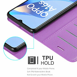 Cadorabo Coque Oppo A16s / A54s Etui en Violet pas cher