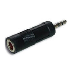 GENERIQUE Adaptateur audio Jack 3.5 mm mâle / 6.35 mm femelle