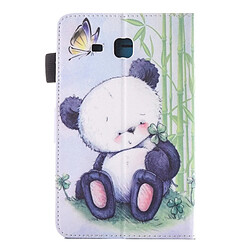 Avis Wewoo Housse Étui pour Samsung Galaxy Tab A 7.0 2016 / T280 belle bande dessinée Panda motif horizontal en cuir flip avec support et Slots de cartes Pen Slot