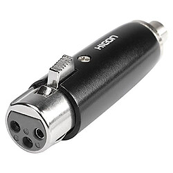 Adaptateur XLR Hicon HI-X3CI-FF XLR femelle - Cinch / RCA femelle 1 pc(s)