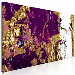 Paris Prix Tableau Imprimé Purple Wave Narrow 40 x 120 cm