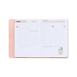 Avis Mr Wonderful Agenda Classique Petit Format 2019-2020 Modèle Journalier