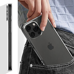 Acheter Spigen SGP Coque Silicone pour iPhone 16 Pro Antichoc Design Fin Compatible Qi Transparent