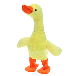 Universal 36 cm/14 pouces pouces canard électrique jouet peluche peluche poupée jouet de danse avec enregistrement bébé cadeau élevage jouets éducatifs pour l'apprentissage précoce | animaux en peluche