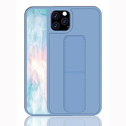 Wewoo Coque Rigide Pour iPhone 11 Pro Shockproof PC + TPU Housse de protection avec bracelet et support Bleu