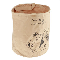 Acheter Sac en Papier pour Chat Tunnel Protège Plancher Jouet à Gratter 30x26x32cm