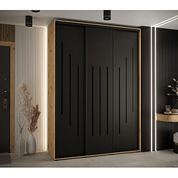 Abiks Meble Armoire DAVOS 8 À Portes Coulissantes 235,2/170/60 3 Portes