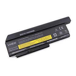 vhbw Batterie 6600mAh Lenovo ThinkPad X220, X220i, X220s, X230 remplace 42T4863, 42T4865, 42T4866, 42T4867, 42T4875, 42T4876, 42T4901, 42T4902,42Y4864