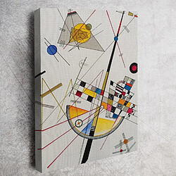 EPIKASA Impression sur Toile Kandinsky Delicate Tension pas cher