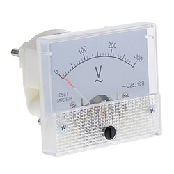 Jauge De Compteur De Tension 0-300V De Pointeur Analogique 85L1 AC Voltmeter