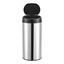 Acheter Poubelle à Capteur Acier Inox 42 Litres Argenté [en.casa]