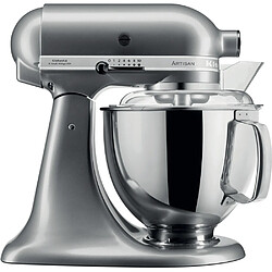 Kitchenaid robot multifonction de 4,8L 300W gris argent