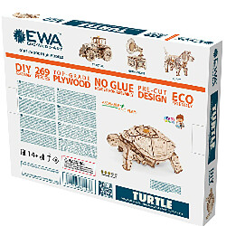 Avis Youdoit Maquette 3D en bois - Tortue 22,3 cm