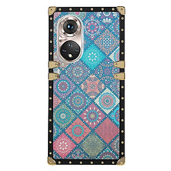 Coque en TPU anti-rayures, motif ethnique, boucles de galvanoplastie Style national pour votre Honor 50 Pro