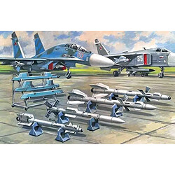 Soviet Air-to-Air Aircraft Armament (R-27ER,R-27ET,R-73,R-77 missiles)- 1:72e - ICM