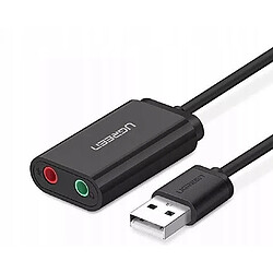 GUPBOO Adaptateur JACK UGREEN USB Musique Carte Son,JL2311