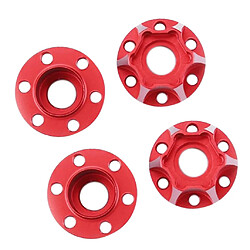 Adaptateur D'entraînement De Moyeu De Jante Hexagonal De Roue De 9 Mm Pour 1/10 Axial SCX10 TRX4 D90 Rouge pas cher