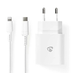 NC Pack Chargeur 20W USB-C™ Rapide 3.0 A -TYPE IPHONE 12 + Cable Lightning / USB-C™USB FAST CHARGE