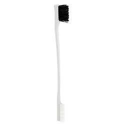 Acheter 7 '' beauté contrôle de bord double face brosse à cheveux peigne coiffure brosse à cheveux blanc