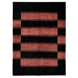 Vidal Tapis de laine 235x172 noir Juma