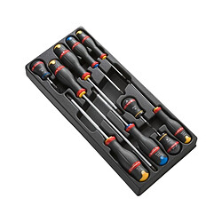 Module de 10 tournevis Protwist 2 dont 3 boules Facom MOD.A5