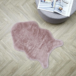 Acheter The Home Deco Factory Tapis imitation fourrure poils fins - 60 x 90 cm - Rose