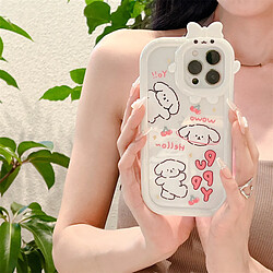 Avis GUPBOO Étui pour iPhone13 Coque de téléphone portable mignonne de chiot de ligne de style coréen