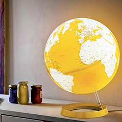 Acheter Atmosphere Globe terrestre lumineux Light & Colour Ø 30 cm - Jaune