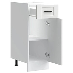 Acheter vidaXL Armoire de cuisine Porto blanc bois d'ingénierie