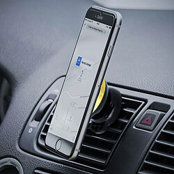 Acheter Avizar Support Voiture Téléphone Magnétique Grille d'aération Rotatif à 360° Noir / Or