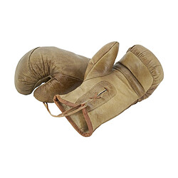 Aubry Gaspard Gants de boxe en cuir de buffle.