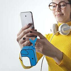 Cadorabo Casque portable TPU Airpod Etui 3D Porte-clés pas cher