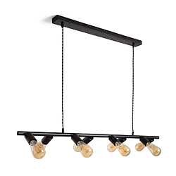 Ledkia Suspension Métal Garland Noir