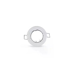 Support de Spot LED Encastrable Blanc IP20 Ø78mm - perçage Ø58mm