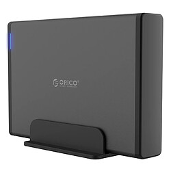 Wewoo 7688C3-BK Boîtier de disque dur mobile HDD 3,5 pouces USB-C / Type-C avec base amovible, longueur du câble: 1 m