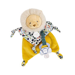 Doudou et Compagnie doudou attache sucette Lion