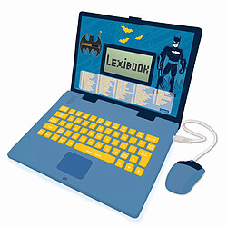 Lexibook Ordinateur portable éducatif bilingue Batman (FR/EN)