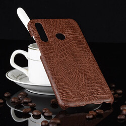 Acheter Wewoo Coque PC antichoc texture crocodile + PU pour Huawei Honor 10i / 20i marron