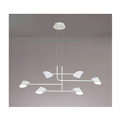 Luminaire Center Suspension Capuccina Blanc