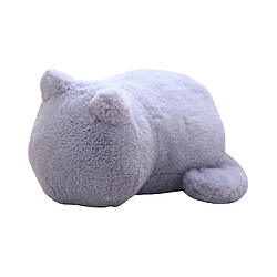 Universal Oreiller en peluche en forme d'animal qui n'a pas de motif de visage poupée moelleuse de couleur unie (33 * 24 * 18cm)