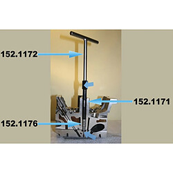 KS TOOLS Support pour tête de fraisage entraînement SW19 3/8'' L.175mm Kstools