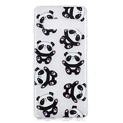 Wewoo Coque Fashion Etui de protection en TPU peint pour Galaxy S10 Plus motif Ourson câlin