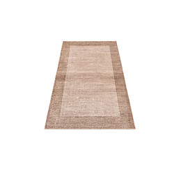 Avis Vidal Tapis de laine 150x81 brun Darya