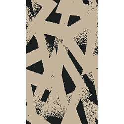 HOMEMANIA Tapis Imprimé Geometric Abstract 1 - Géométrique - Décoration de Maison - Antidérapant - Pour Salon, séjour, chambre à coucher - Multicolore en Polyester, Coton, 60 x 100 cm