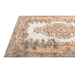 Vidal Tapis de laine 282x160 beige Ultra Vintage pas cher