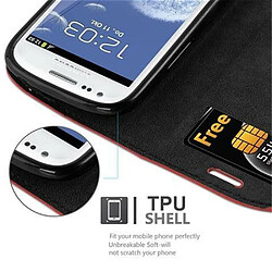 Acheter Cadorabo Coque Samsung Galaxy S3 MINI Etui en Rouge